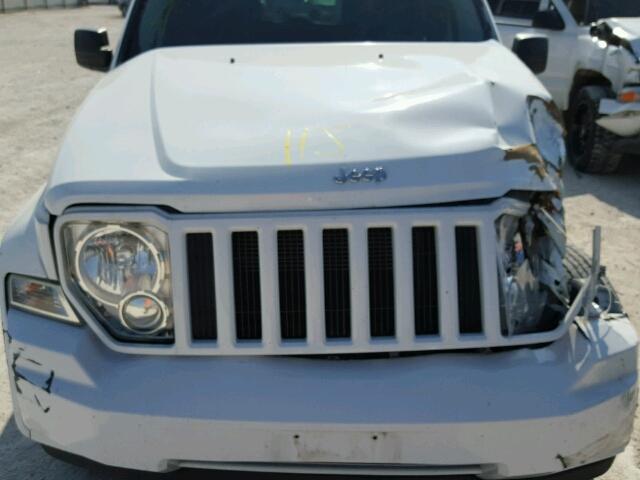 1C4PJLAK6CW178834 - 2012 JEEP LIBERTY WHITE photo 7