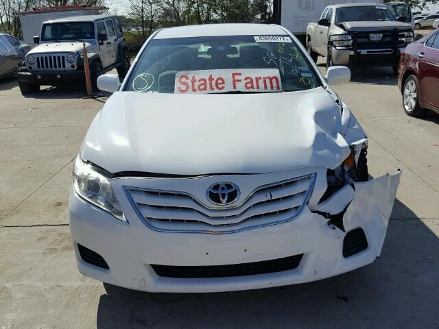 4T4BF3EK4BR155005 - 2011 TOYOTA CAMRY WHITE photo 9