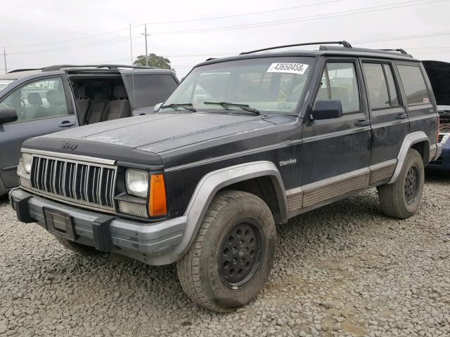 1J4FJ78S6RL102236 - 1994 JEEP CHEROKEE C BLACK photo 2