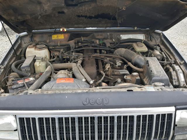 1J4FJ78S6RL102236 - 1994 JEEP CHEROKEE C BLACK photo 7