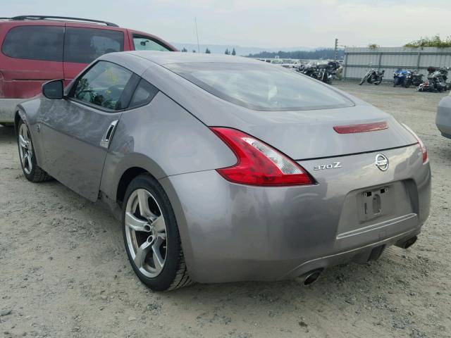 JN1AZ44E69M407661 - 2009 NISSAN 370Z GRAY photo 3