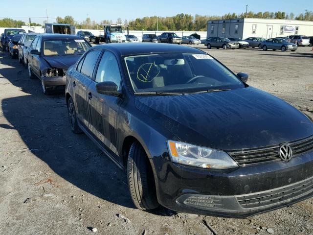 3VW2K7AJ5EM311234 - 2014 VOLKSWAGEN JETTA BASE 黑色 照片 1