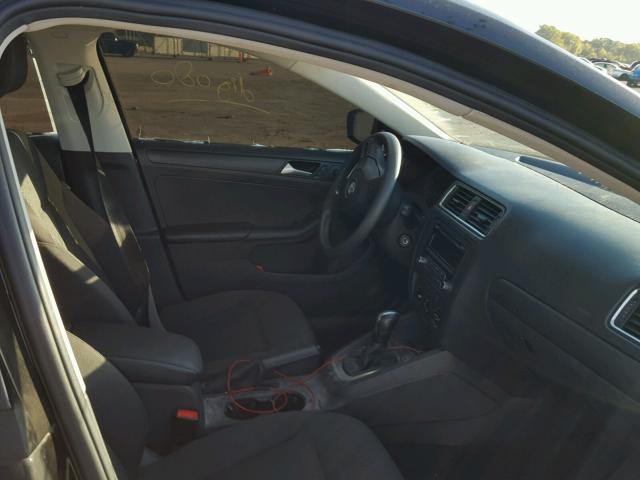 3VW2K7AJ5EM311234 - 2014 VOLKSWAGEN JETTA BASE 黑色 照片 5
