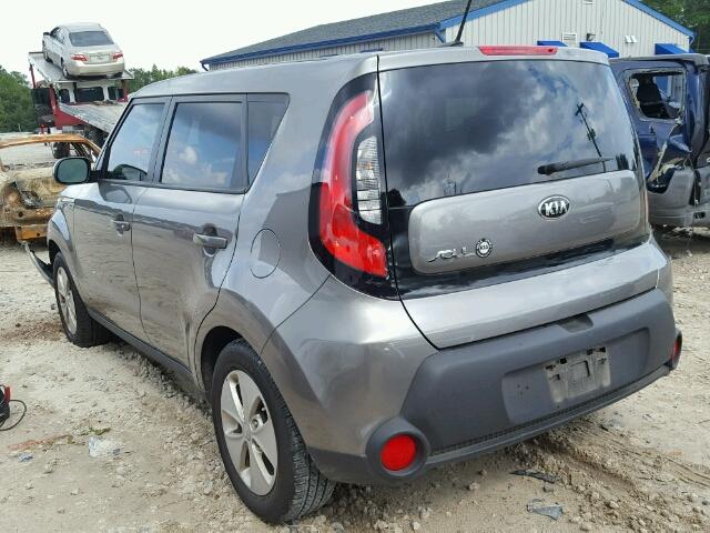 KNDJN2A25G7355698 - 2016 KIA SOUL GRAY photo 3