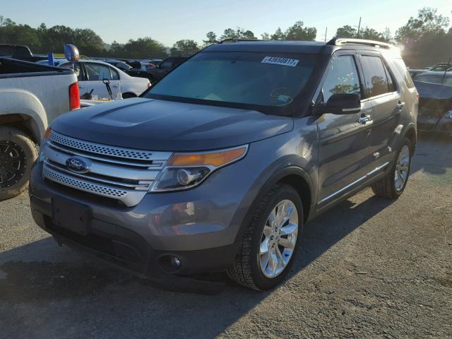 1FM5K7D86DGC28120 - 2013 FORD EXPLORER X CHARCOAL photo 2