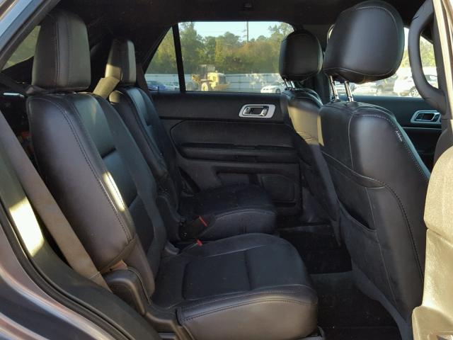 1FM5K7D86DGC28120 - 2013 FORD EXPLORER X CHARCOAL photo 6