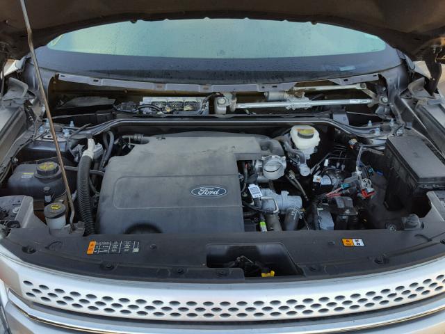 1FM5K7D86DGC28120 - 2013 FORD EXPLORER X CHARCOAL photo 7