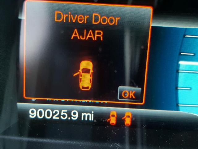 1FM5K7D86DGC28120 - 2013 FORD EXPLORER X CHARCOAL photo 8