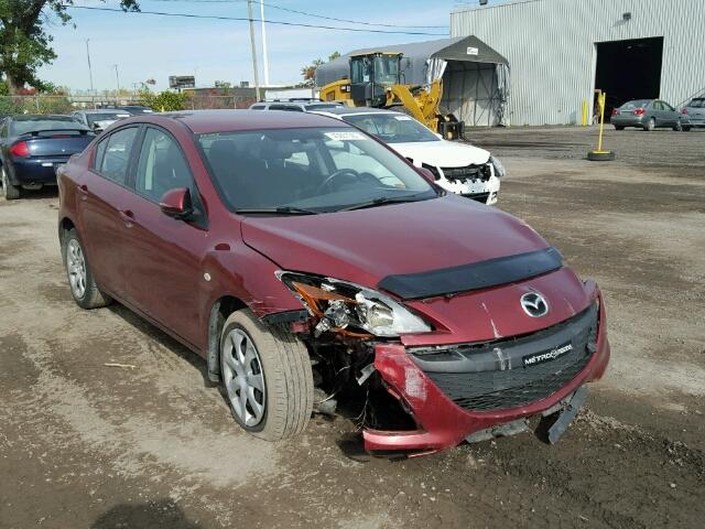 JM1BL1SF1A1303579 - 2010 MAZDA 3 I RED photo 1