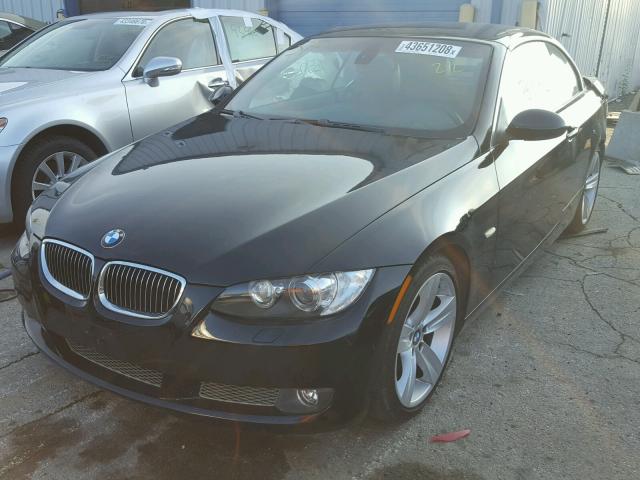 WBAWL73578PX55647 - 2008 BMW 335 I BLACK photo 2