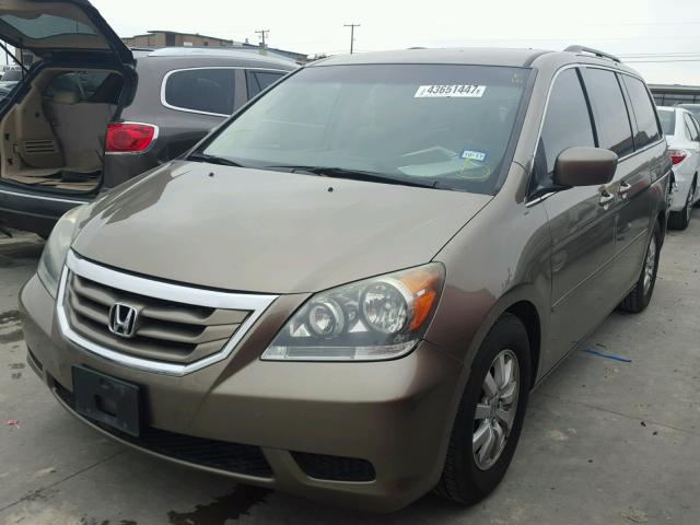 5FNRL38428B071687 - 2008 HONDA ODYSSEY EX TAN photo 2