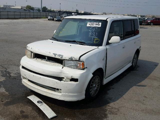 JTLKT334664050827 - 2006 TOYOTA SCION XB Ақ фото 2