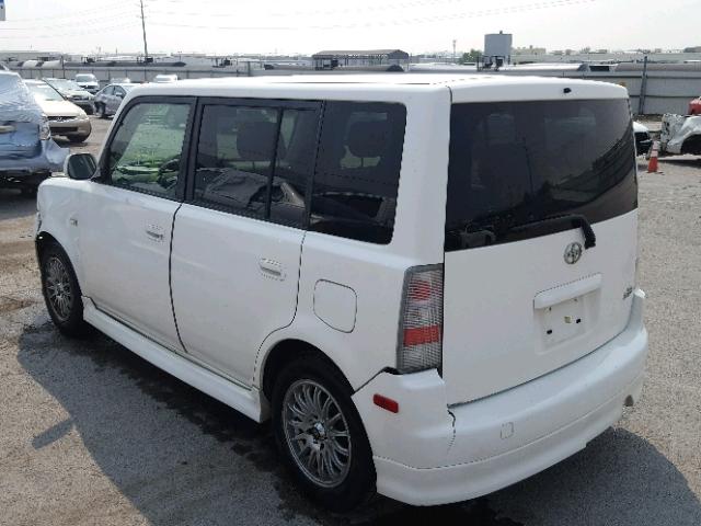 JTLKT334664050827 - 2006 TOYOTA SCION XB Ақ фото 3