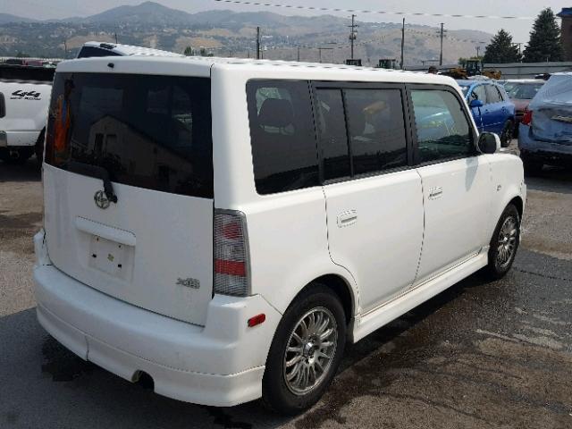 JTLKT334664050827 - 2006 TOYOTA SCION XB Ақ фото 4
