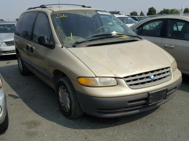 2P4GP45RXWR709098 - 1998 PLYMOUTH VOYAGER SE GOLD photo 1