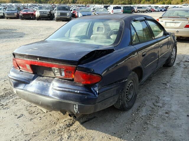 2G4WF5211W1452575 - 1998 BUICK REGAL GS Bleu photo 4