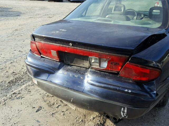 2G4WF5211W1452575 - 1998 BUICK REGAL GS Bleu photo 9