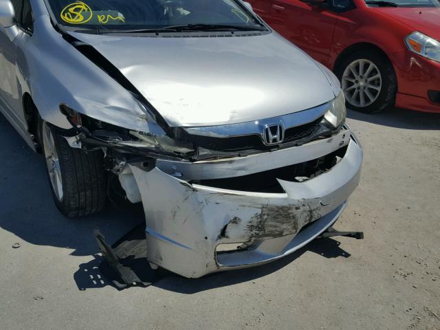 19XFA1F60BE009543 - 2011 HONDA CIVIC LX-S Gümüş foto 9