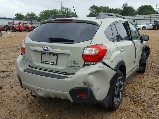 JF2GPABC0G8256451 - 2016 SUBARU CROSSTREK BEIGE photo 4