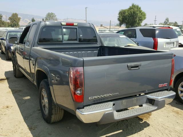 1GTCS19E188105980 - 2008 GMC CANYON GRAY photo 3