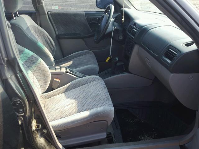 JF1SF655XWH779499 - 1998 SUBARU FORESTER S BLACK photo 5