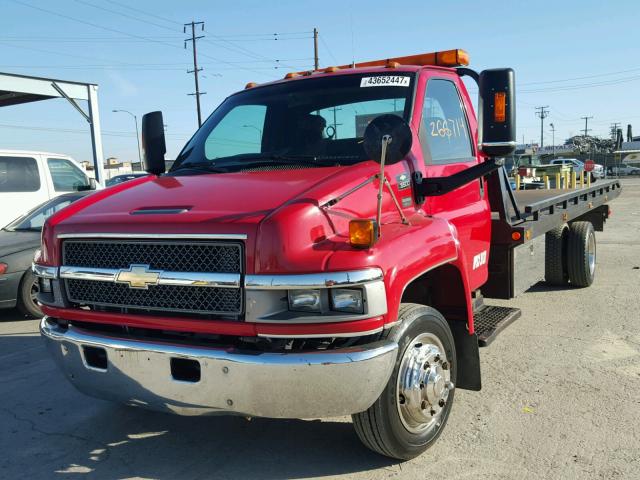 1GBE5E1193F522529 - 2003 CHEVROLET C5500 C5C0 RED photo 2