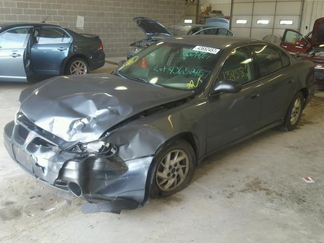 1G2NE52F03C162403 - 2003 PONTIAC GRAND AM S 银色 照片 2