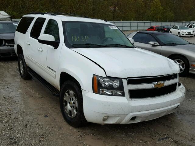 1GNUKJE35AR193464 - 2010 CHEVROLET SUBURBAN K WHITE photo 1