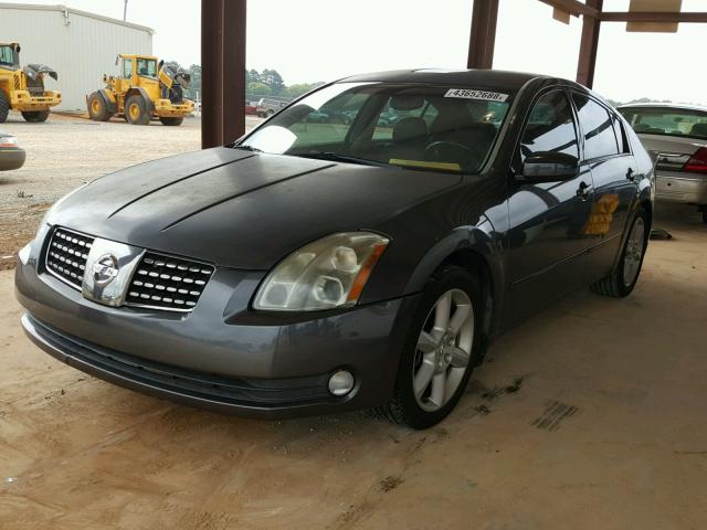 1N4BA41E54C922152 - 2004 NISSAN MAXIMA SE GRAY photo 2