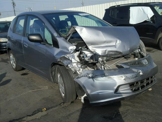 JHMGE8G25AS008458 - 2010 HONDA FIT SILVER photo 1