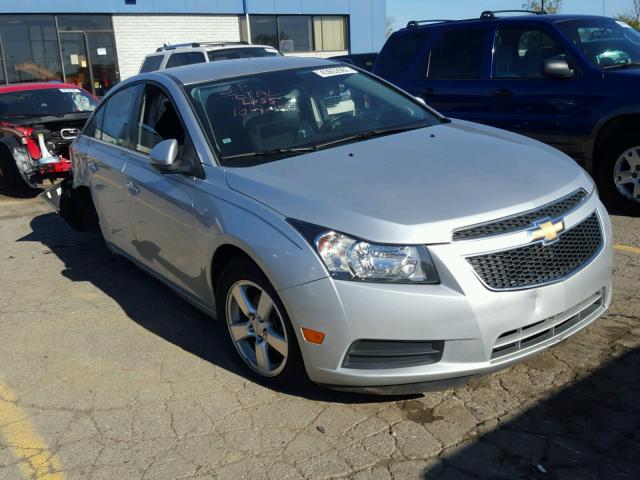 1G1PC5SB3E7182835 - 2014 CHEVROLET CRUZE LT SILVER photo 1