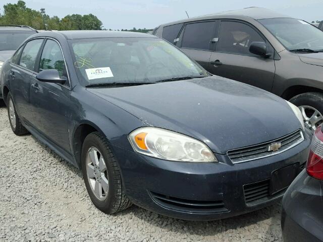 2G1WT57K591110865 - 2009 CHEVROLET IMPALA 1LT BLUE photo 1