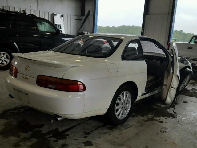 JT8UZ30C2P0034050 - 1993 LEXUS SC WHITE photo 4