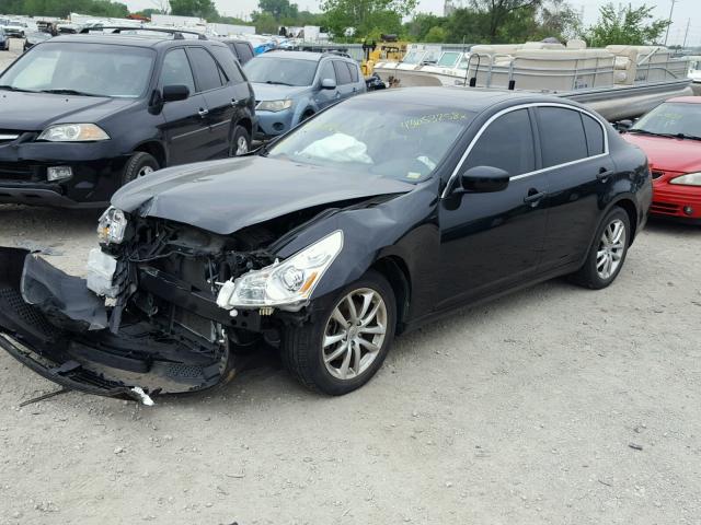 JNKCV61F89M361162 - 2009 INFINITI G37 BLACK photo 2