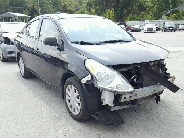 3N1CN7AP6FL804188 - 2015 NISSAN VERSA BASE BLACK photo 1