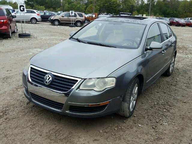 WVWAK73C46P042233 - 2006 VOLKSWAGEN PASSAT 2.0 GREEN photo 2