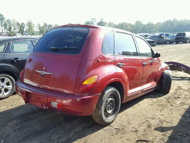 3A4FY58B66T373216 - 2006 CHRYSLER PT CRUISER RED photo 4