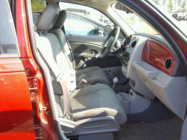 3A4FY58B66T373216 - 2006 CHRYSLER PT CRUISER RED photo 5