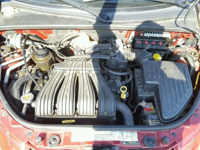 3A4FY58B66T373216 - 2006 CHRYSLER PT CRUISER RED photo 7