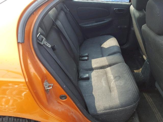 1B3ES56CX5D214655 - 2005 DODGE NEON SXT ORANGE photo 6