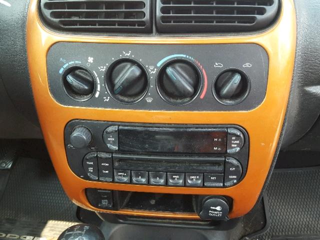 1B3ES56CX5D214655 - 2005 DODGE NEON SXT ORANGE photo 9