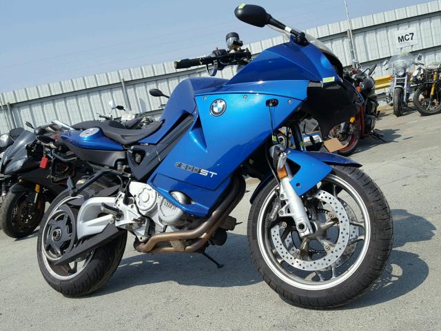 WB10244068ZR11692 - 2008 BMW F800 ST BLUE photo 1