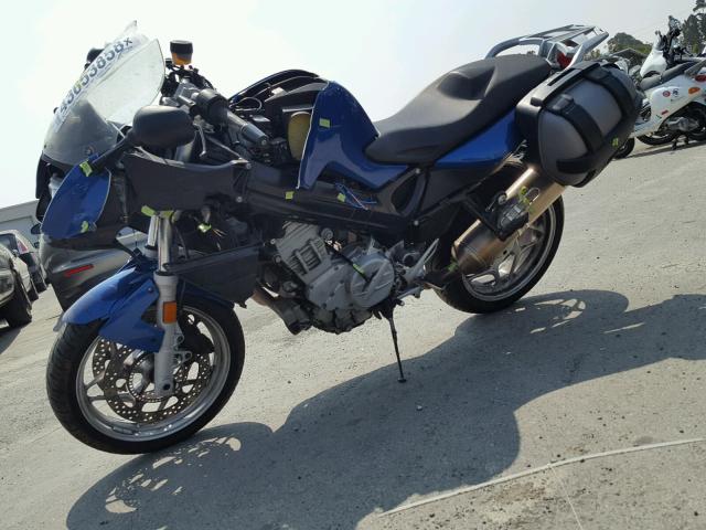 WB10244068ZR11692 - 2008 BMW F800 ST BLUE photo 2