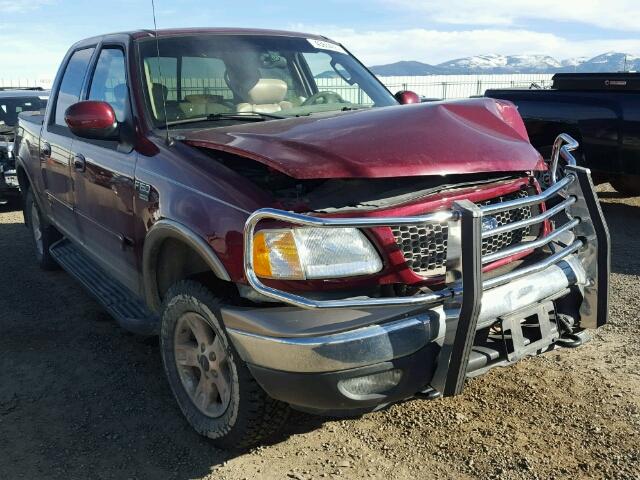 1FTRW08L63KB51907 - 2003 FORD F150 SUPER MAROON photo 1