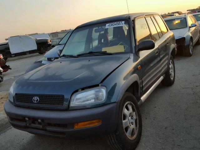 JT3HP10V5T7009504 - 1996 TOYOTA RAV4 绿色 照片 2