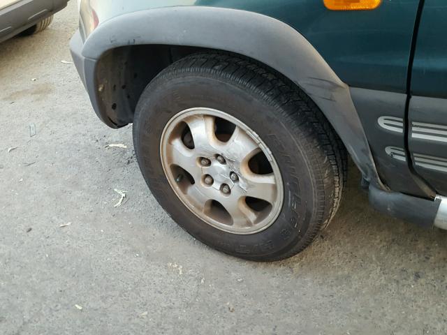 JT3HP10V5T7009504 - 1996 TOYOTA RAV4 绿色 照片 9