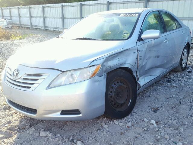 4T1BE46K97U546093 - 2007 TOYOTA CAMRY NEW SILVER photo 2