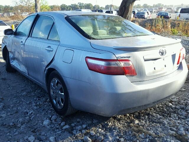 4T1BE46K97U546093 - 2007 TOYOTA CAMRY NEW SILVER photo 3