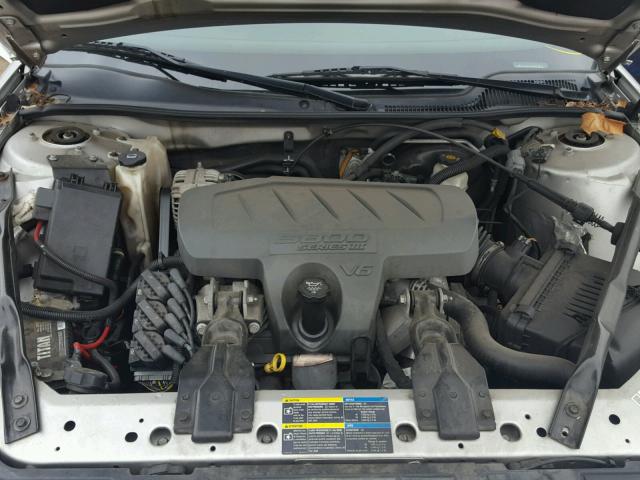 2G2WP552981100812 - 2008 PONTIAC GRAND PRIX SILVER photo 7