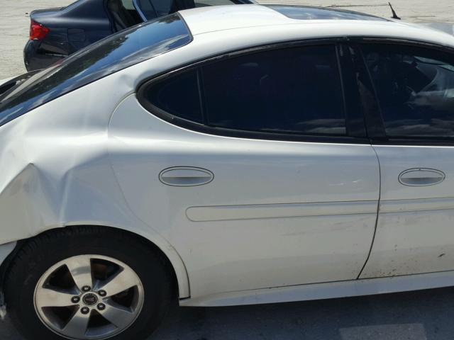 2G2WS522351227232 - 2005 PONTIAC GRAND PRIX WHITE photo 6